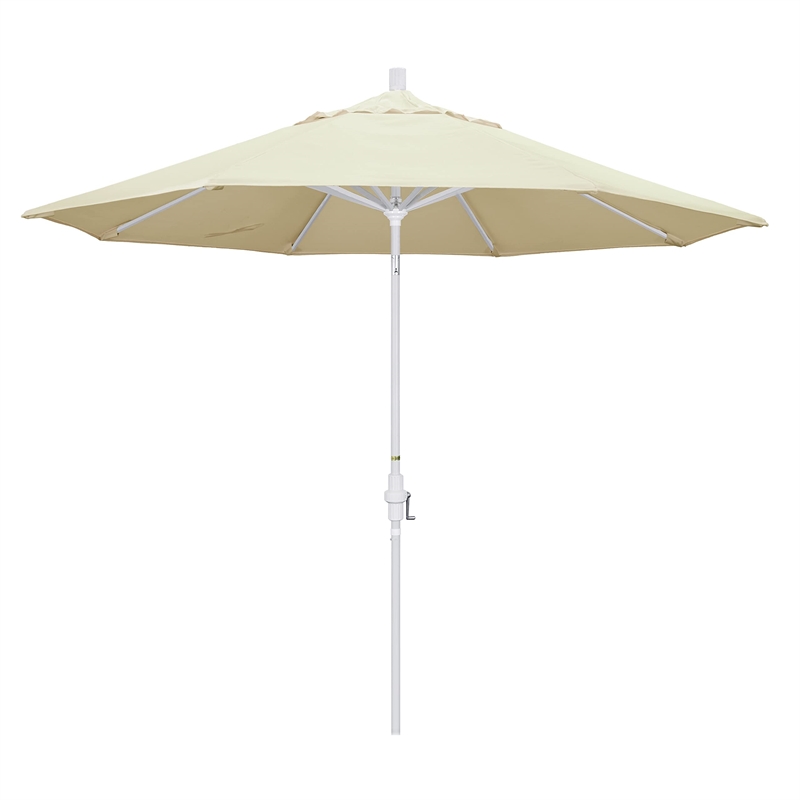 California Umbrella 9' Patio Umbrella in Canvas
