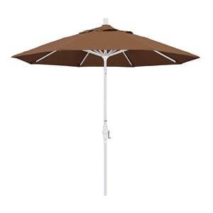 California Umbrella 9' Patio Umbrella in Teak