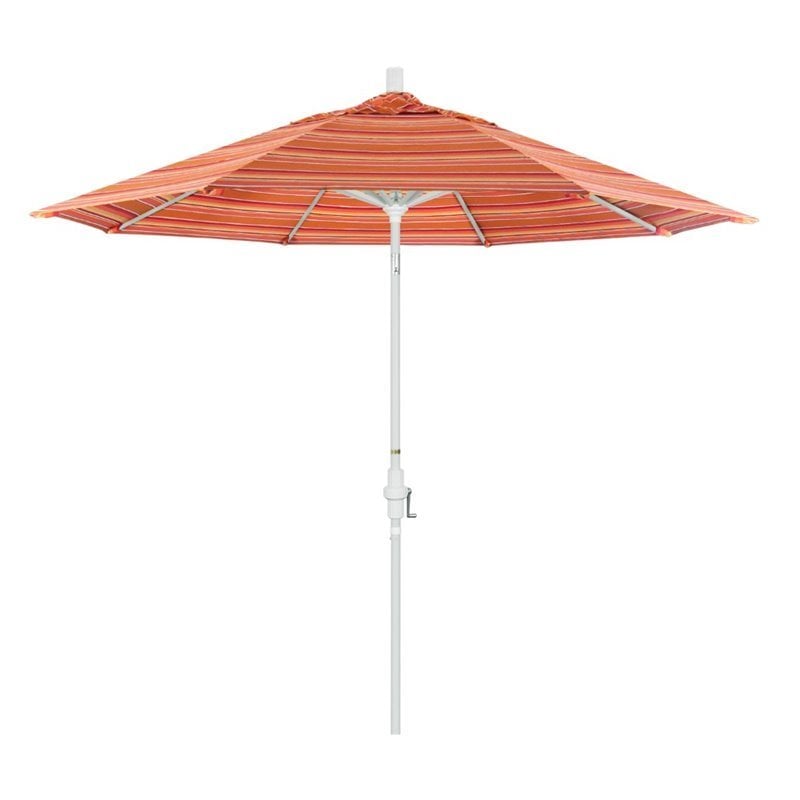 California Umbrella 9' Patio Umbrella in Dolce Mango