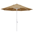 California Umbrella 9' Patio Umbrella in Linen Sesame