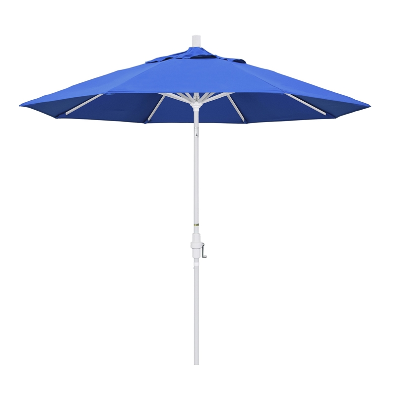 California Umbrella 9' Patio Umbrella in Royal Blue