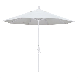 California Umbrella 9' Patio Umbrella in White
