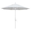 California Umbrella 9' Patio Umbrella in White