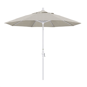 California Umbrella 9' Patio Umbrella in Woven Granite