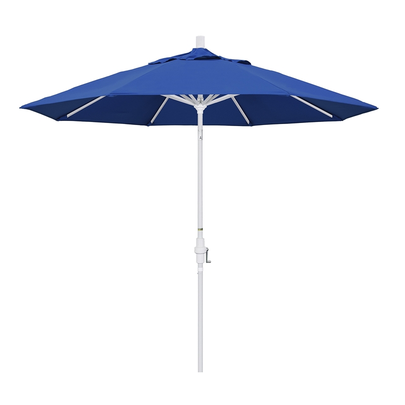 California Umbrella 9' Patio Umbrella in Pacific Blue