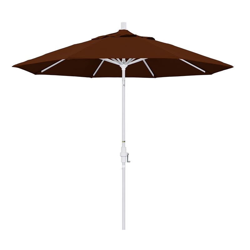 California Umbrella 9' Patio Umbrella in Brick