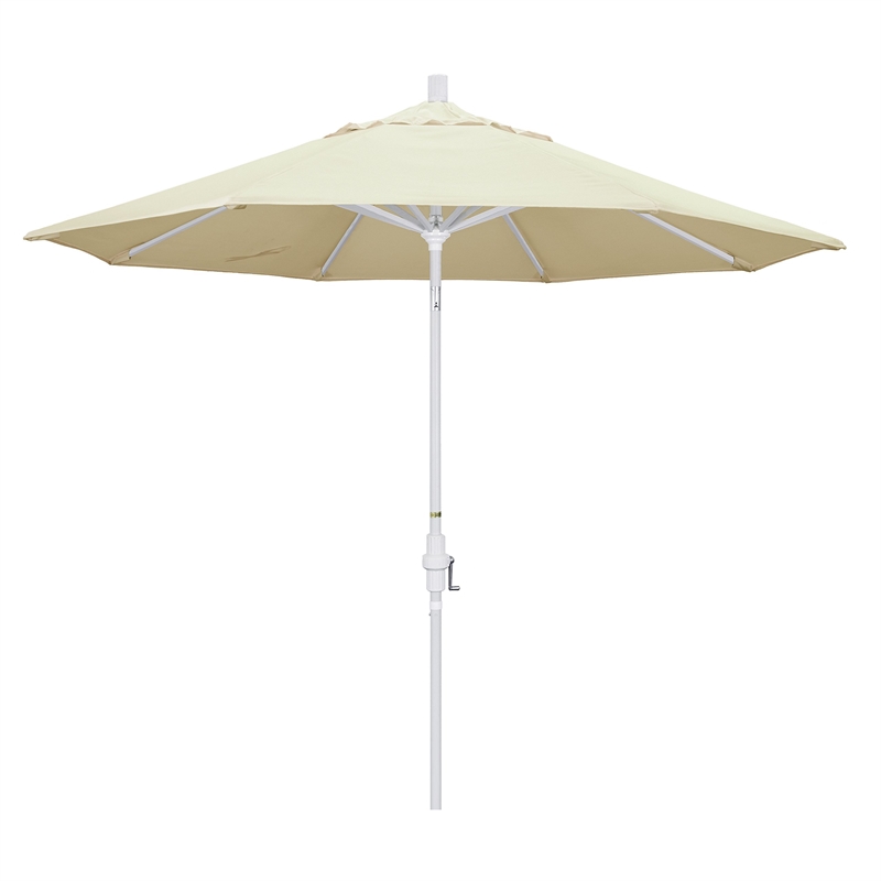 California Umbrella 9' Patio Umbrella in Canvas