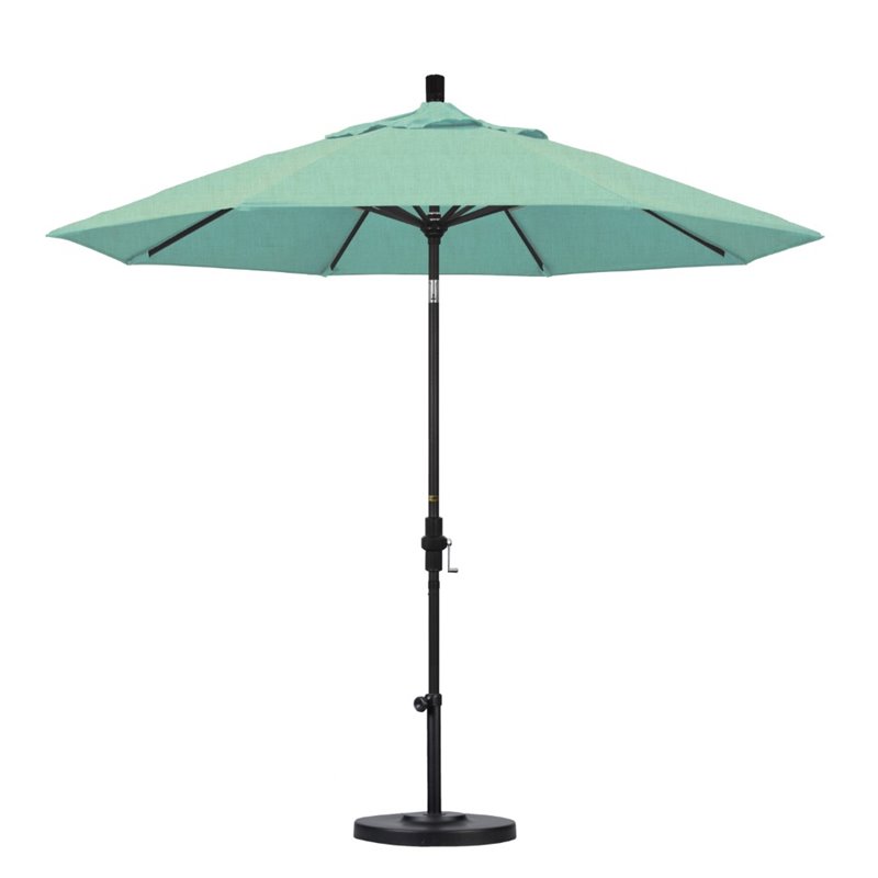 California Umbrella 9' Patio Umbrella in Spectrum Mist