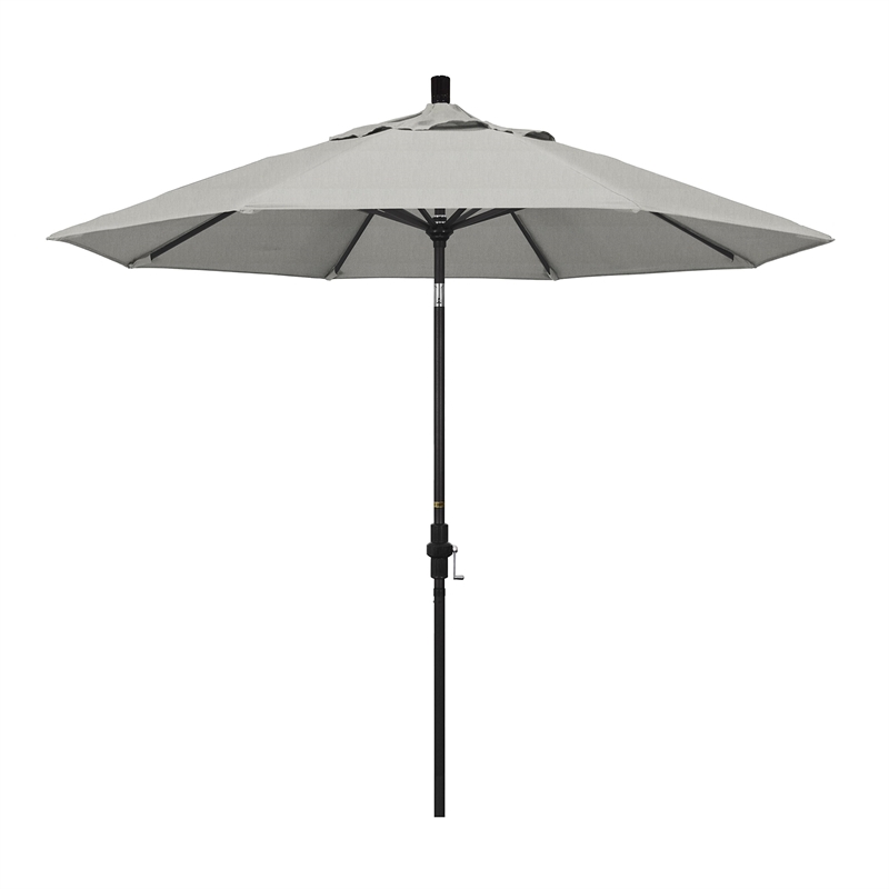 California Umbrella 9' Patio Umbrella in Granite