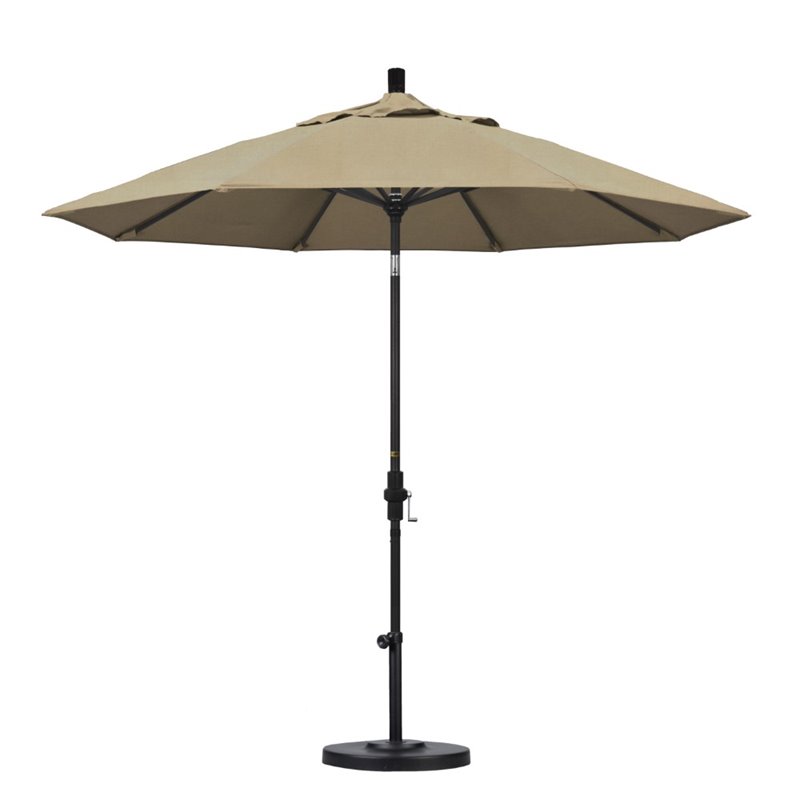 California Umbrella 9' Patio Umbrella in Heather Beige