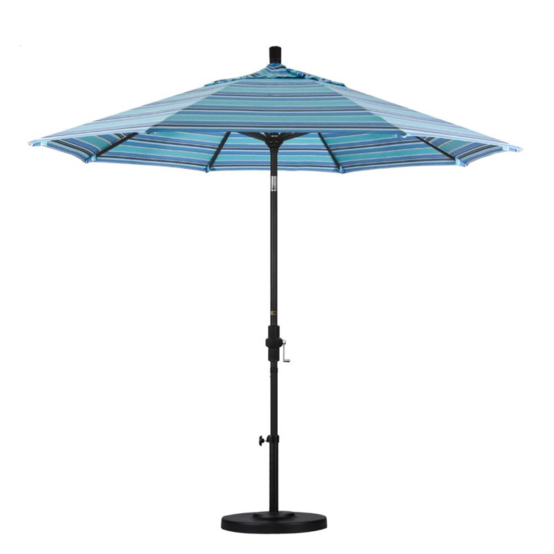 California Umbrella 9' Patio Umbrella in Dolce Oasis