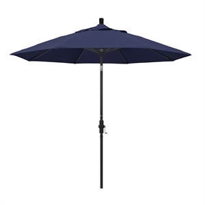 California Umbrella 9' Patio Umbrella in Navy Blue