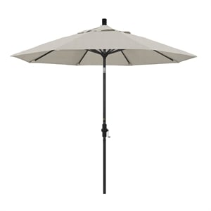 California Umbrella 9' Patio Umbrella in Woven Granite