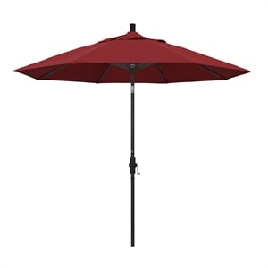 California Umbrella 9' Patio Umbrella in Red