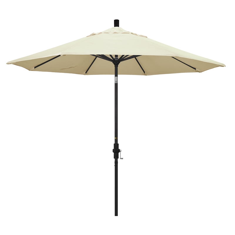 California Umbrella 9' Patio Umbrella in Canvas
