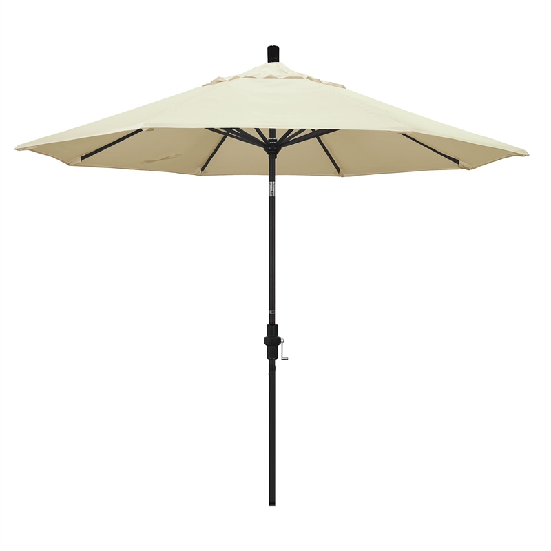 California Umbrella 9' Patio Umbrella in Canvas