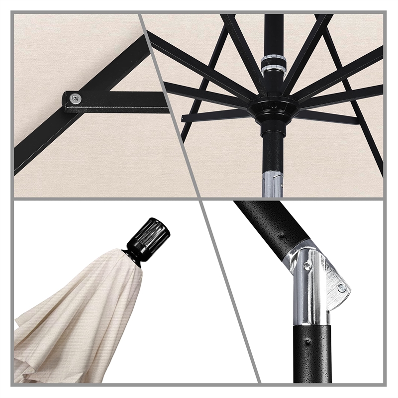 California Umbrella 9' Patio Umbrella in Canvas