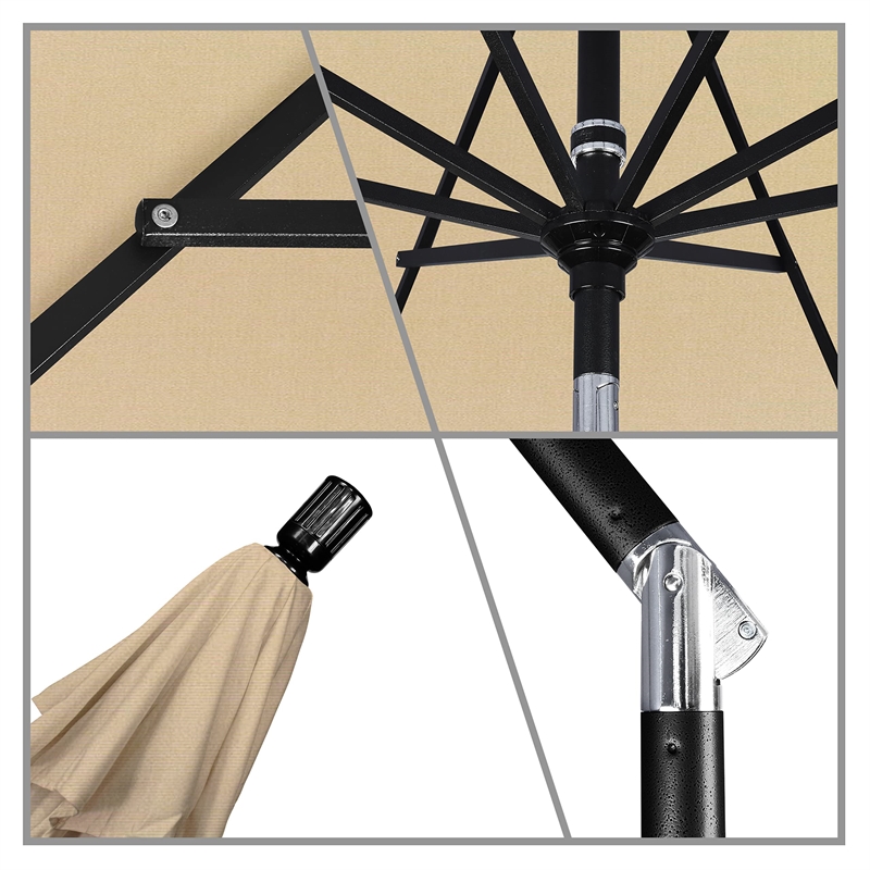 California Umbrella 9' Patio Umbrella in Yellow