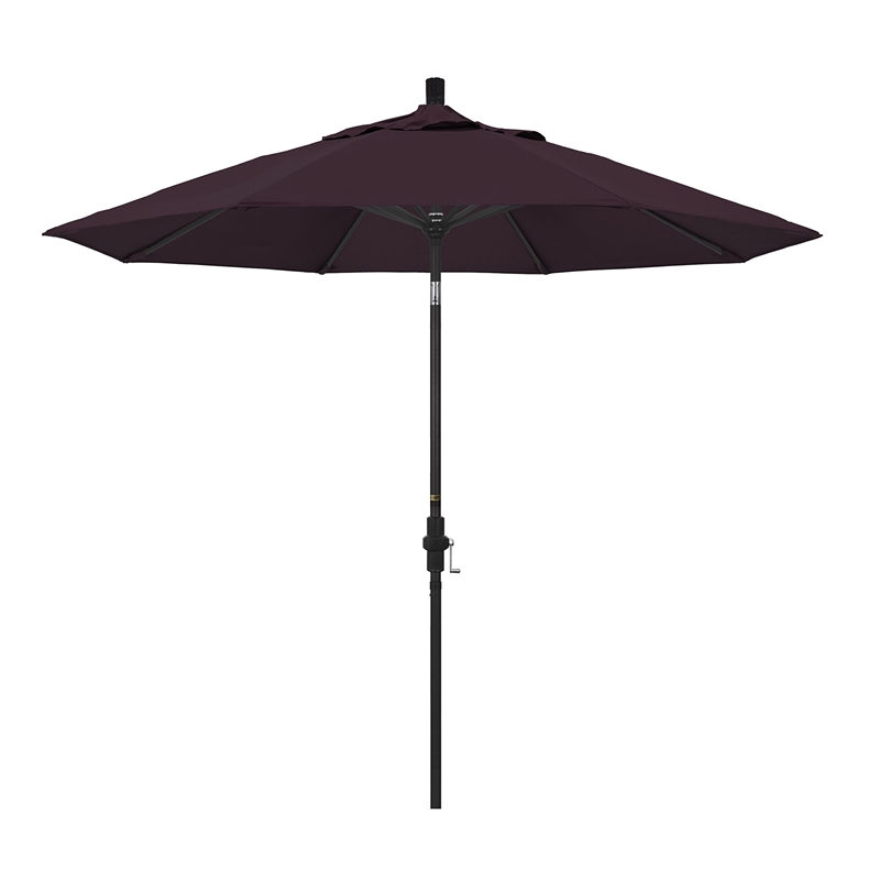 California Umbrella 9' Patio Umbrella in Purple
