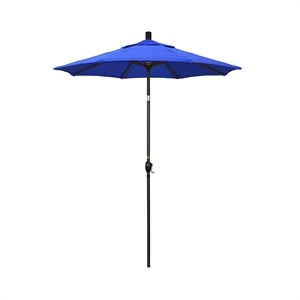 California Umbrella 6' Patio Umbrella in Pacific Blue