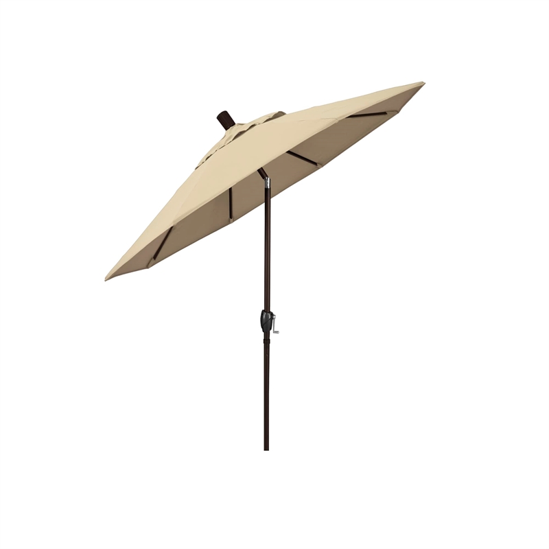 California Umbrella 6' Patio Umbrella in Antique Beige