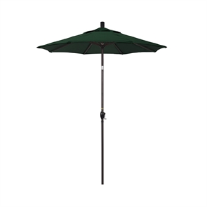 California Umbrella 6' Patio Umbrella in Forest Green