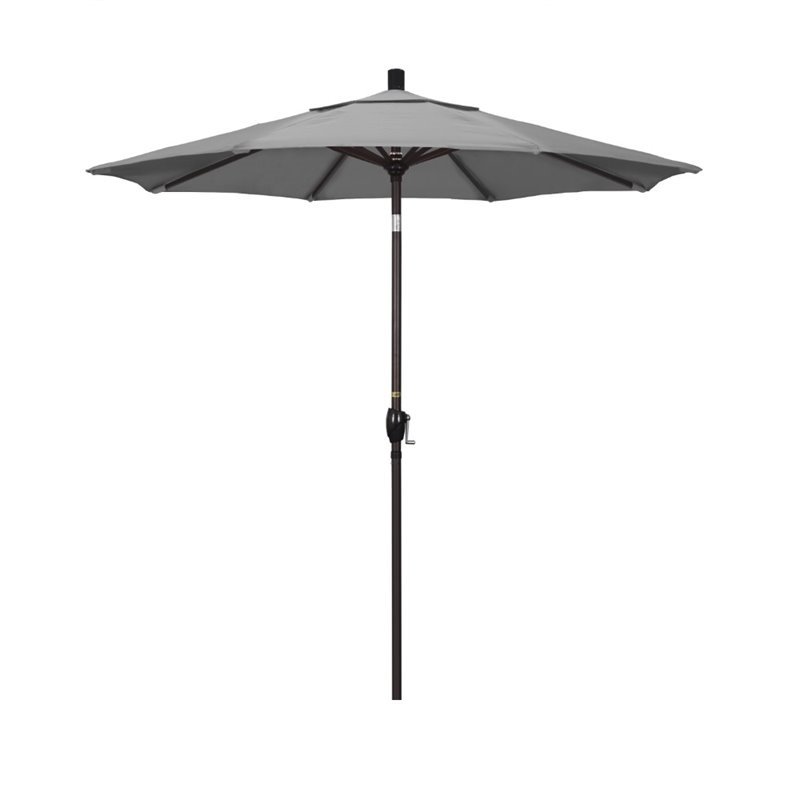 California Umbrella 7 5 Patio Umbrella In Granite Gspt758117 5402