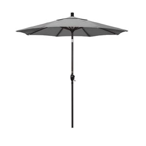 California Umbrella 7.5' Patio Umbrella in Granite