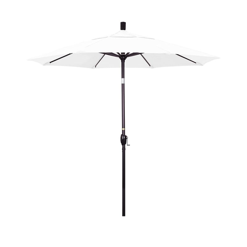 California Umbrella 7.5' Patio Umbrella in Natural