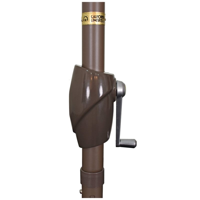 California Umbrella 7.5' Patio Umbrella in Antique Beige