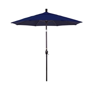 California Umbrella 7.5' Patio Umbrella in Navy