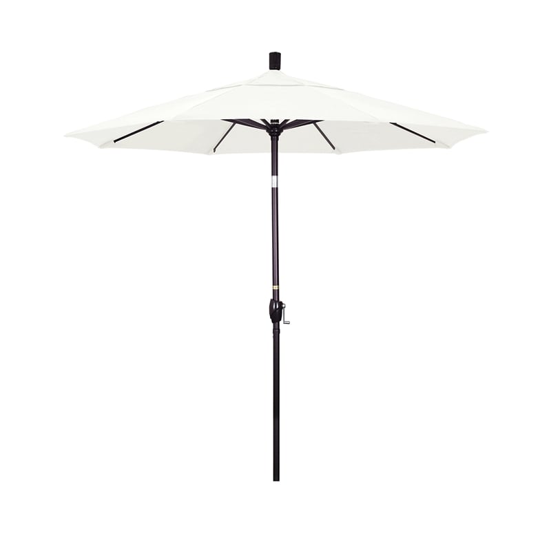 California Umbrella 7.5' Patio Umbrella in Canvas