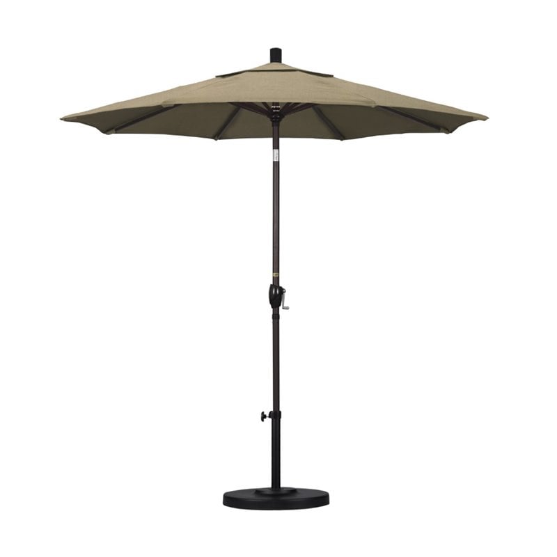 California Umbrella 7.5' Patio Umbrella in Heather Beige