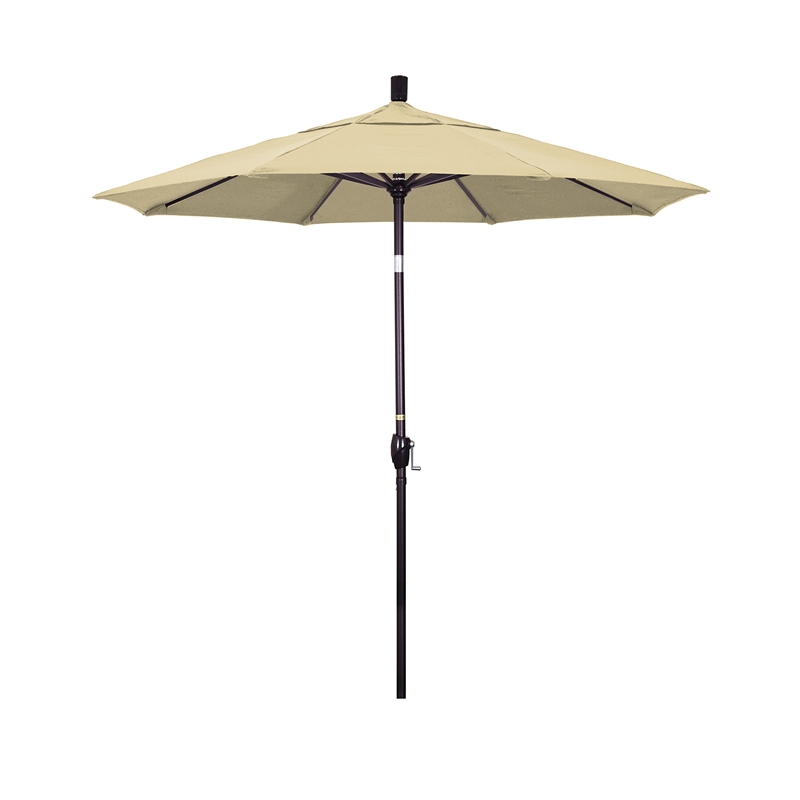 California Umbrella 7.5' Patio Umbrella in Antique Beige