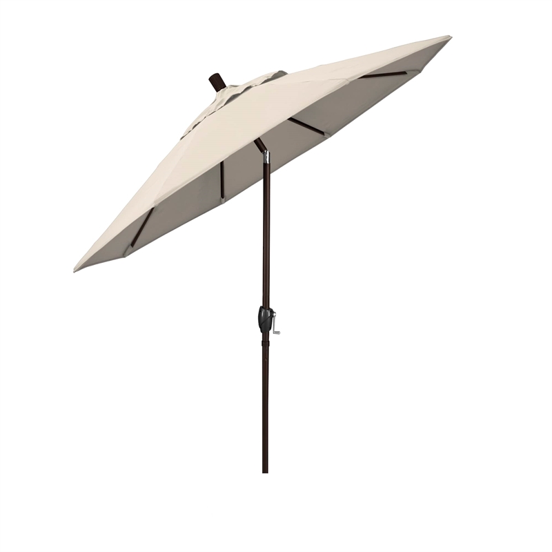 California Umbrella 7.5' Patio Umbrella in Antique Beige