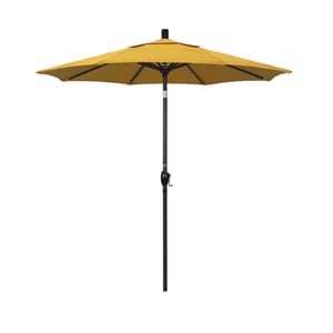 California Umbrella 7.5' Patio Umbrella in Lemon