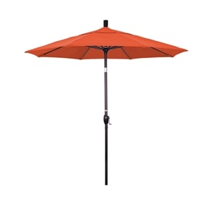California Umbrella 7.5' Patio Umbrella in Sunset