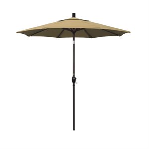 California Umbrella 7.5' Patio Umbrella in Champagne