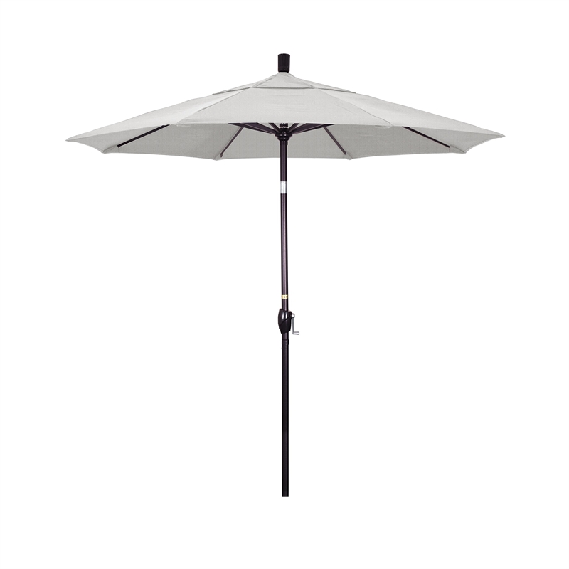 California Umbrella 7.5' Patio Umbrella in Woven Granite