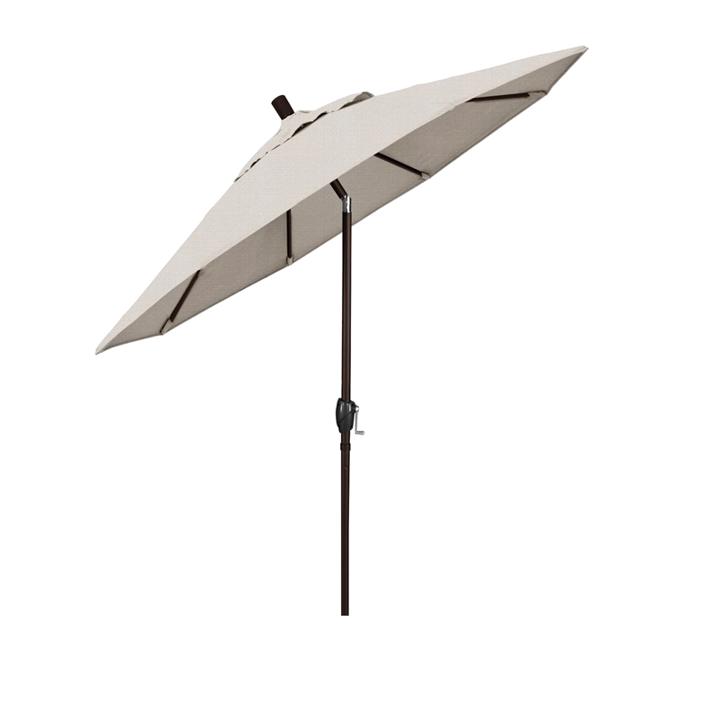 California Umbrella 7.5' Patio Umbrella in Woven Granite