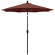 California Umbrella 7.5' Aluminum Pole Patio Umbrella in Terrace Adobe