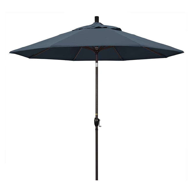 California Umbrella 7.5' Patio Umbrella in Sapphire