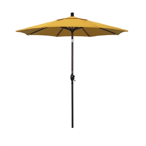 California Umbrella 7.5' Patio Umbrella in Yellow