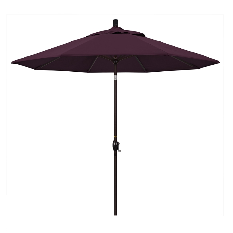 California Umbrella 7.5' Patio Umbrella in Purple