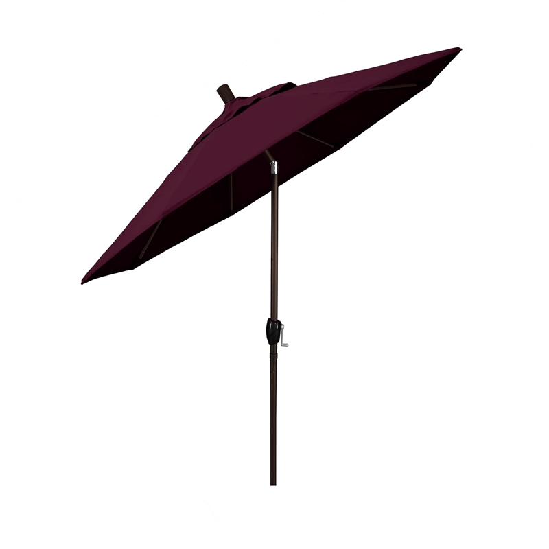 California Umbrella 7.5' Patio Umbrella in Purple