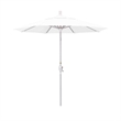 California Umbrella 7.5' Patio Umbrella in Sun brella Natural/Matted White