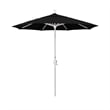 California Umbrella 7.5' Patio Umbrella in Sun brella Black/Matted White