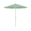 California Umbrella 7.5' Patio Umbrella in Sun brella Spa/Matted White