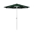 California Umbrella 7.5' Patio Umbrella in Olefin Hunter Green/Matted White