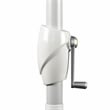 California Umbrella 7.5' Patio Umbrella in Pacifica Spa/Matted White